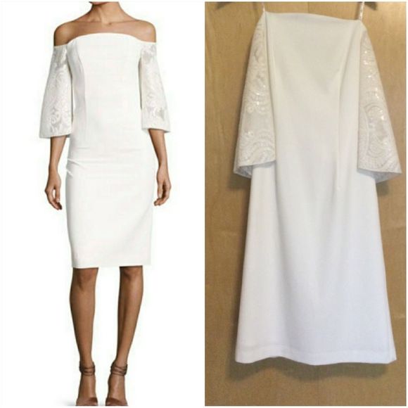 Black Halo Dresses & Skirts - Black HaloMalin Off-the-Shoulder Dress, Palais Roy